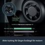 Arctic S12038-4K Pack de 3 Ventiladores de 120 mm Negro
