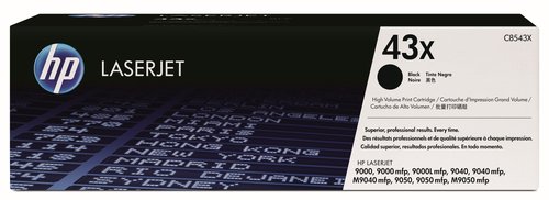 HP 43X Cartucho de Tóner Original Negro C8543X HP 43X Cartucho de Tóner Original Negro C8543X