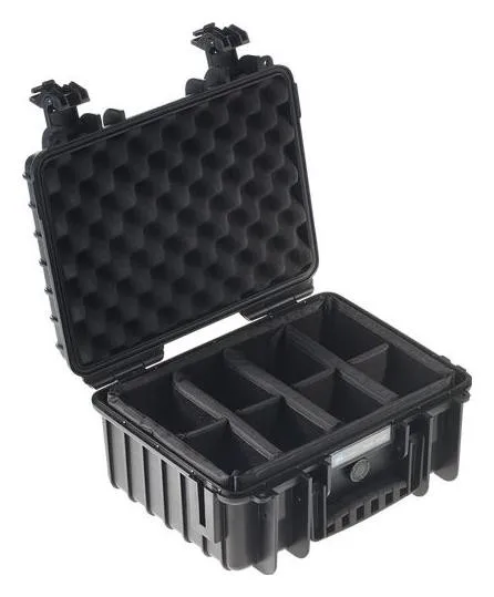 B&W Type 3000 negro con divisor acolchado B&W Type 3000 negro con divisor acolchado