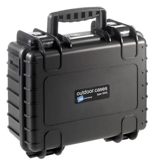B&W Type 3000 negro con divisor acolchado B&W Type 3000 negro con divisor acolchado