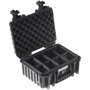 B&W Outdoor Case Type 3000 negro con divisor acolchado