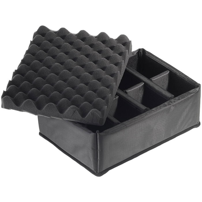 B&W Outdoor Case Type 3000 negro con divisor acolchado B&W Outdoor Case Type 3000 negro con divisor acolchado