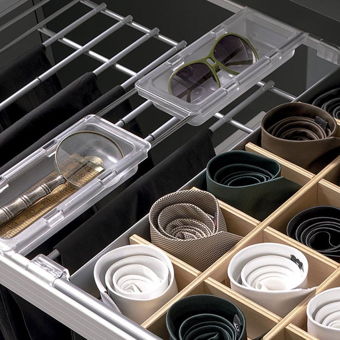 VIBO Bandeja Plástico Satinado A98 H43 F440-520 Dream Kit Ajustable 440-520mm