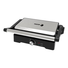 Fagor Roastgrill Grill de asar doble 1200 W con apertura 180º y control de temperatura