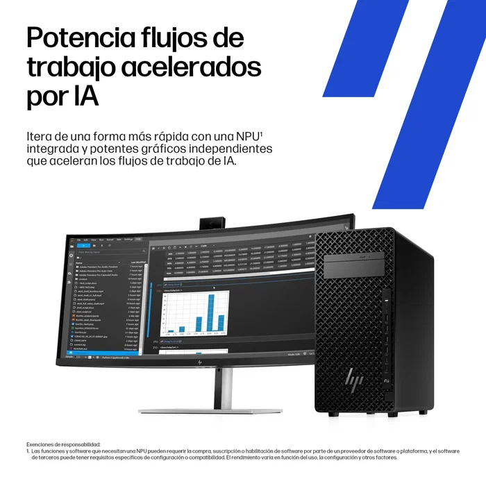 HP Z2 Tower G1i Workstation AI PC Intel Core Ultra 9-285K 64GB 1TB SSD Win11 Pro
