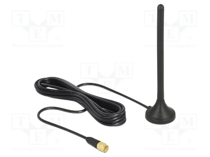 DeLOCK 12419 Antena GSM / UMTS / LTE con base magnética y cable de 3 m DeLOCK 12419 Antena GSM / UMTS / LTE con base magnética y cable de 3 m