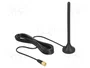DeLOCK 12419 Antena GSM / UMTS / LTE con base magnética y cable de 3 m