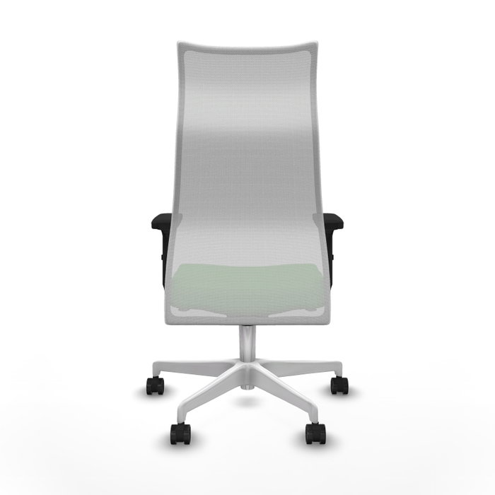 PIQUERAS Y CRESPO Sillón Albacete con Mecanismo Sincro, Tela Verde y Malla Blanca PIQUERAS Y CRESPO Sillón Albacete con Mecanismo Sincro, Tela Verde y Malla Blanca