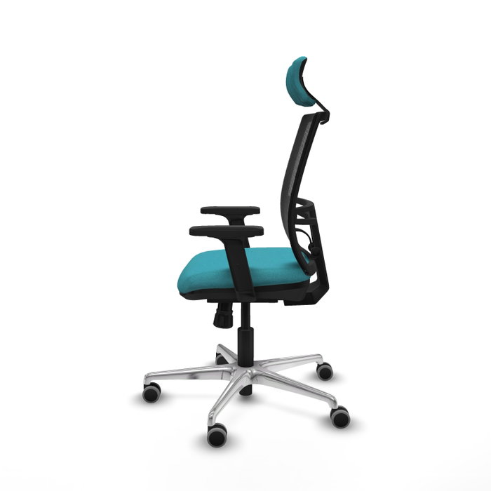 PIQUERAS Y CRESPO Silla de oficina Yunquera Turquesa y Negro PIQUERAS Y CRESPO Silla de oficina Yunquera Turquesa y Negro