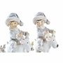 DKD Home Decor Figura de Resina Niña Surtido de 2 Unidades
