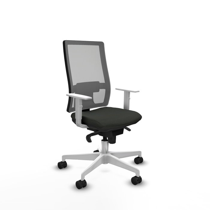 PIQUERAS Y CRESPO Silla de oficina Horna con Mecanismo Sincro, Negro/Gris PIQUERAS Y CRESPO Silla de oficina Horna con Mecanismo Sincro, Negro/Gris