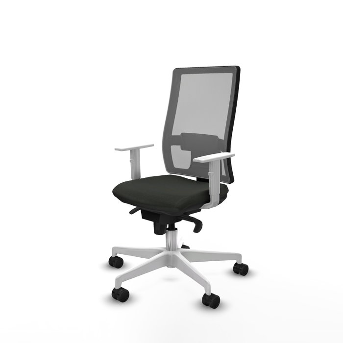 PIQUERAS Y CRESPO Silla de oficina Horna con Mecanismo Sincro, Negro/Gris PIQUERAS Y CRESPO Silla de oficina Horna con Mecanismo Sincro, Negro/Gris
