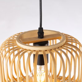 Lámpara Colgante Tlemcen de Ratán Ø400x240mm