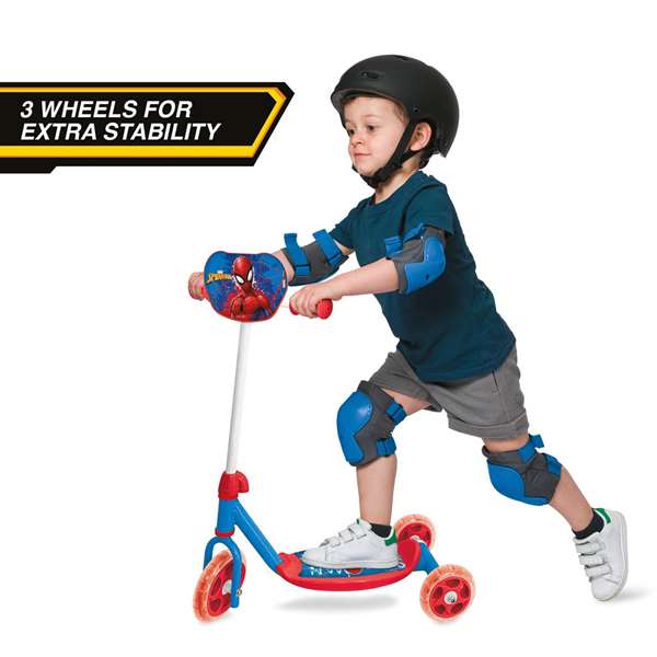 Unice Patinete Spiderman 3 Ruedas 60x46x13,5cm