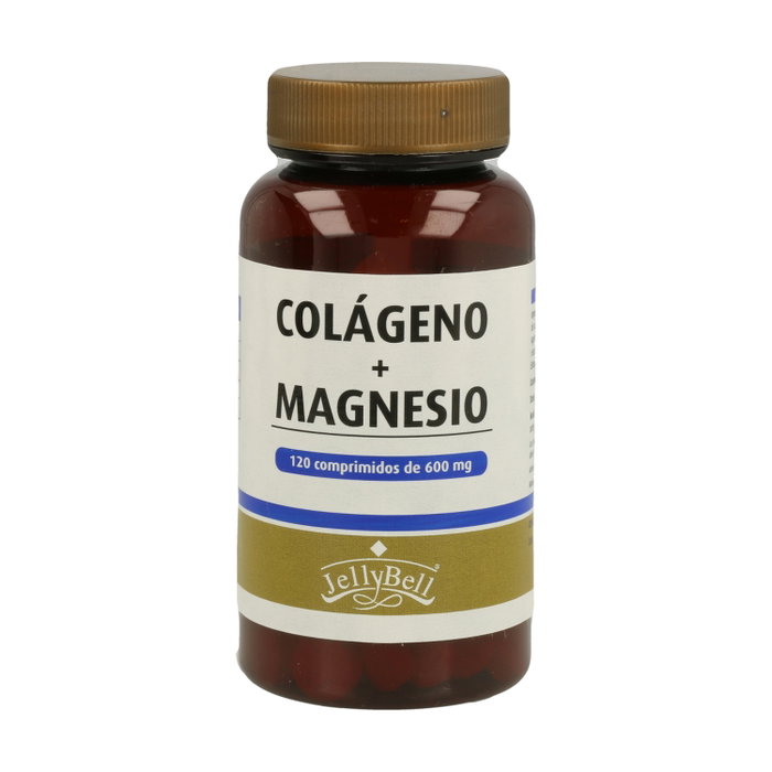 Jellybell Colágeno con Magnesio 120 Cápsulas de 600 mg - Suplemento para Huesos y Articulaciones Jellybell Colágeno con Magnesio 120 Cápsulas de 600 mg - Suplemento para Huesos y Articulaciones