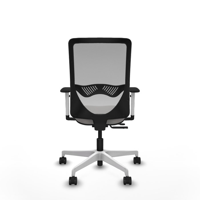 PIQUERAS Y CRESPO Silla de oficina Zulema Blanco y Gris PIQUERAS Y CRESPO Silla de oficina Zulema Blanco y Gris