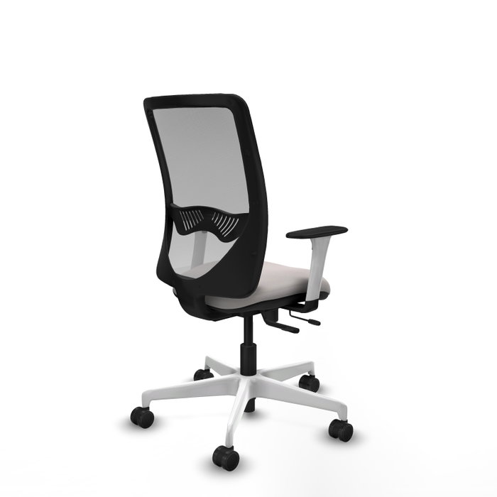 PIQUERAS Y CRESPO Silla de oficina Zulema Blanco y Gris PIQUERAS Y CRESPO Silla de oficina Zulema Blanco y Gris