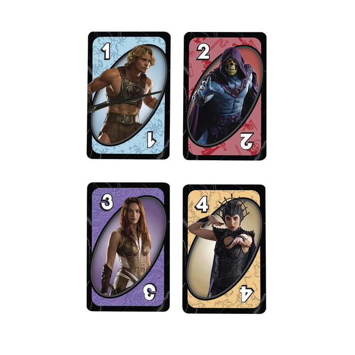 Mattel Games UNO Masters Of The Universe Juego de Cartas Jmf11 - Edición con Licencia, +7 Años