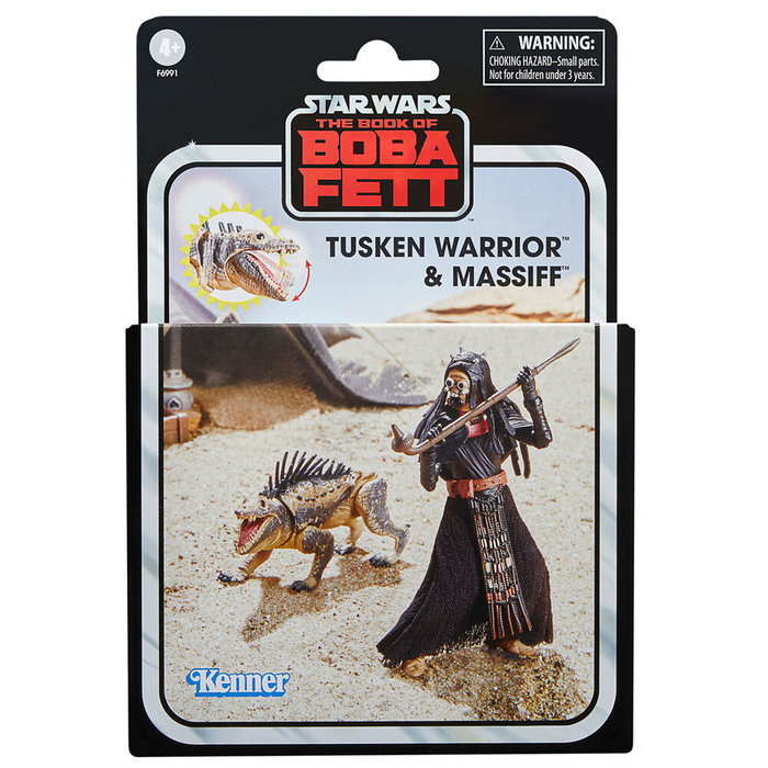 Hasbro Star Wars El Libro de Boba Fett Figuras Tusken Warrior & Massiff 9.5cm Hasbro Star Wars El Libro de Boba Fett Figuras Tusken Warrior & Massiff 9.5cm