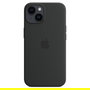 Apple MW5R3ZM/A Funda de Silicona con MagSafe para iPhone 14 - Medianoche