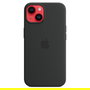 Apple MW5R3ZM/A Funda de Silicona con MagSafe para iPhone 14 - Medianoche
