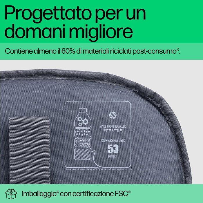 HP Mochila Travel Plus 30L para portátil de 17 pulgadas, Azul