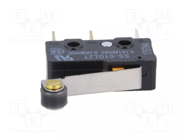 Aratas (Formerly Omron Components) Microconmutador SNAP ACTION SS-01GL2T SPDT Aratas (Formerly Omron Components) Microconmutador SNAP ACTION SS-01GL2T SPDT
