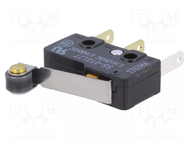 Aratas (Formerly Omron Components) Microconmutador SNAP ACTION SS-01GL2T SPDT Aratas (Formerly Omron Components) Microconmutador SNAP ACTION SS-01GL2T SPDT