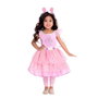 Liragram Disfraz Infantil Peppa Fairy Dress Talla 4-6 Años Rosa