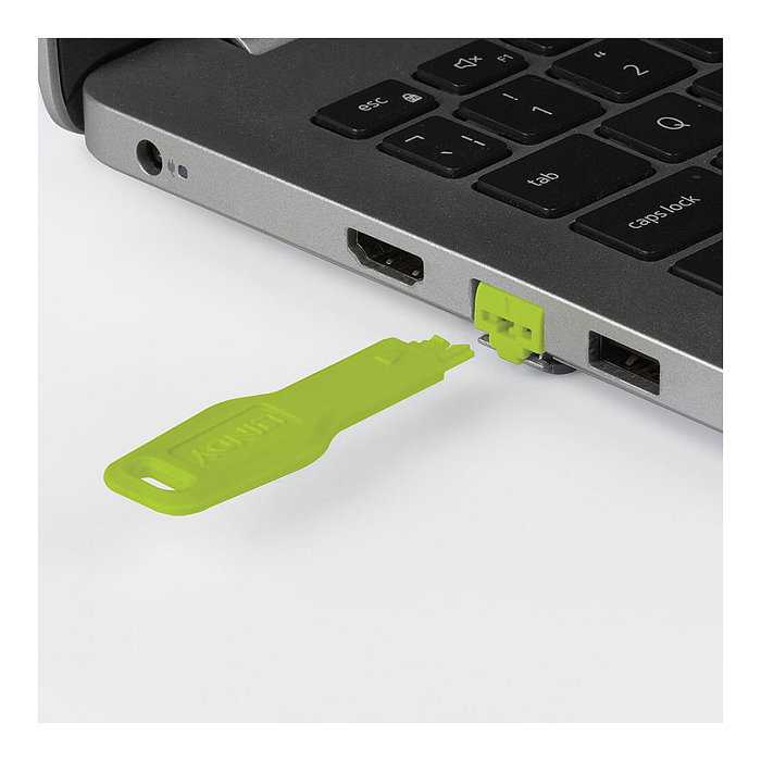 Lindy Bloqueador de puerto RJ-45 verde ABS 20 piezas