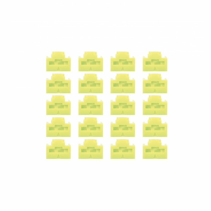 Lindy 47895 Bloqueador de puerto RJ-45 Verde (20 piezas)