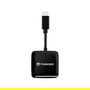 Transcend TS-RDC3 Lector de Tarjetas SD/microSD USB 3.2 Tipo C Negro