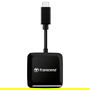 Transcend TS-RDC3 Lector de Tarjetas SD/microSD USB 3.2 Tipo C Negro