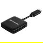 Transcend TS-RDC3 Lector de Tarjetas SD/microSD USB 3.2 Tipo C Negro