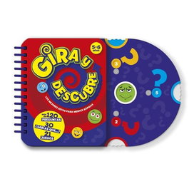 IMAGILAND Juego Gira y Descubre 5-6 Años