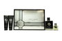 Vince Camuto Virtu Gift Set para hombre con Eau de Toilette, bálsamo y gel de ducha