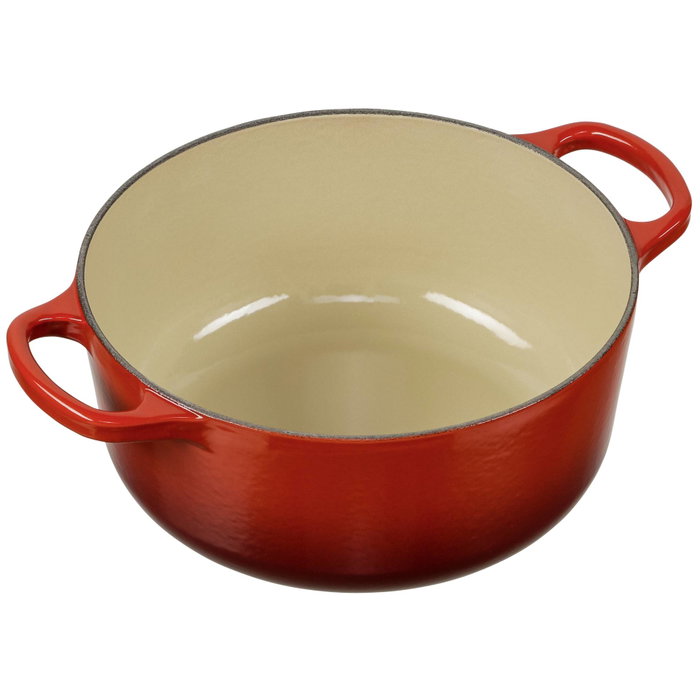 Le Creuset Signature Cazuela de asar redonda 20 cm rojo cereza Le Creuset Signature Cazuela de asar redonda 20 cm rojo cereza