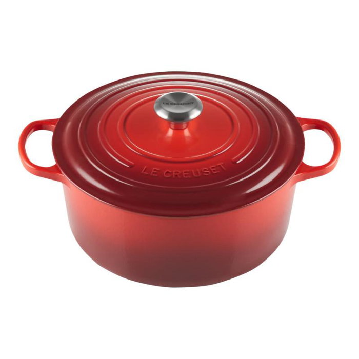 Le Creuset Signature Bräter rund 20 cm Kirschrot (21177200602430) Le Creuset Signature Bräter rund 20 cm Kirschrot (21177200602430)