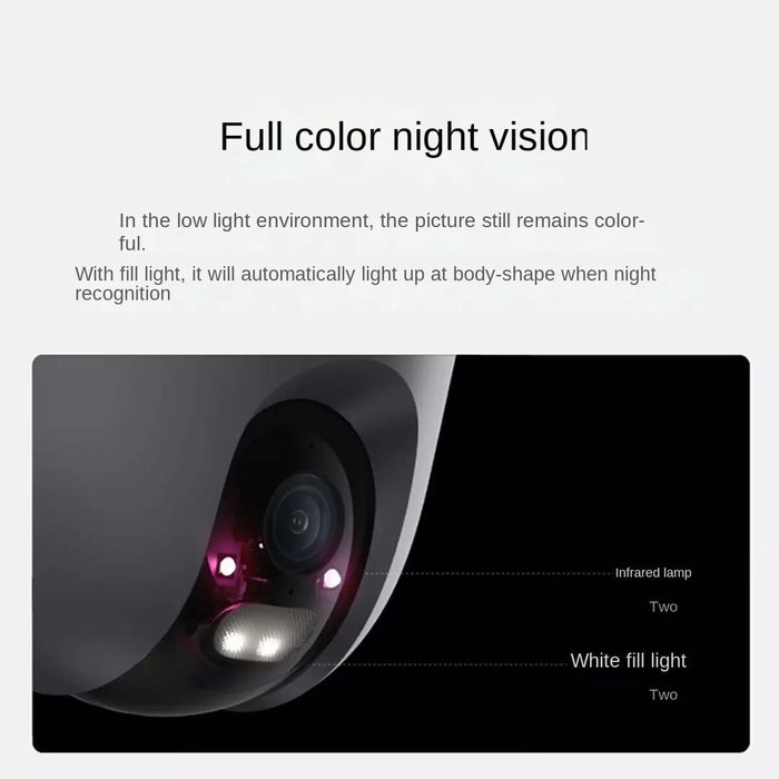 Xiaomi Outdoor Camera CW400 2.5K con detección humana por IA