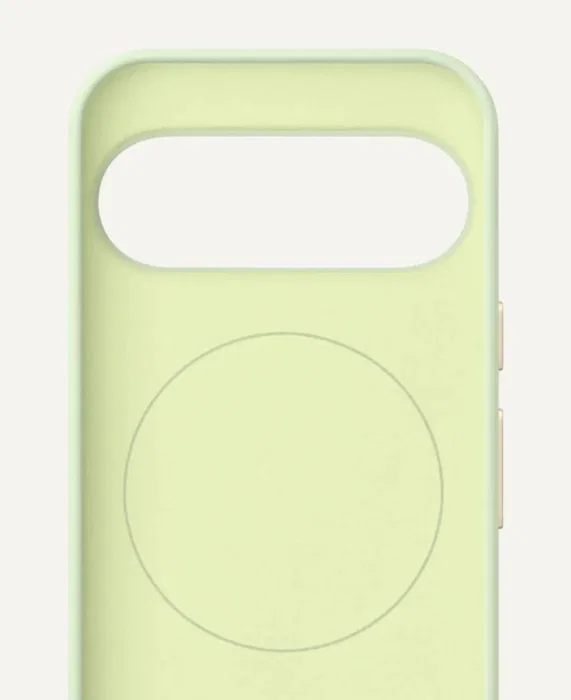 Google Pixelsnap Funda para Google Pixel 10 Pro XL (6.8") - Carcasa Protectora con Carga Inalámbrica, Color Verde Jade