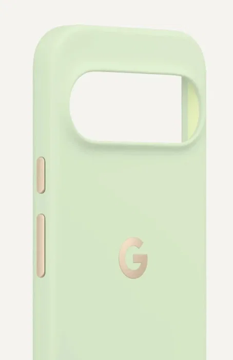 Google Pixelsnap Funda para Google Pixel 10 Pro XL (6.8") - Carcasa Protectora con Carga Inalámbrica, Color Verde Jade