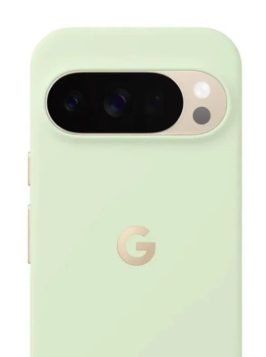 Google Pixelsnap Funda para Google Pixel 10 Pro XL (6.8") - Carcasa Protectora con Carga Inalámbrica, Color Verde Jade