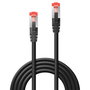 Cable de Red Rígido UTP Categoría 6 LINDY Cat6 S/FTP 7.5m Negro 7,5 m (1 unidad)