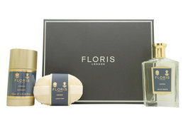 Floris Cefiro Gift Set 100ml EDT + 100g Soap + 75ml Deodorant Stick