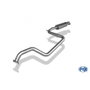 Fox Nissan Primera P11 Silenciador Delantero FXNI061000-VSD - Incluye Accesorios de Montaje, Homologación TÜV
