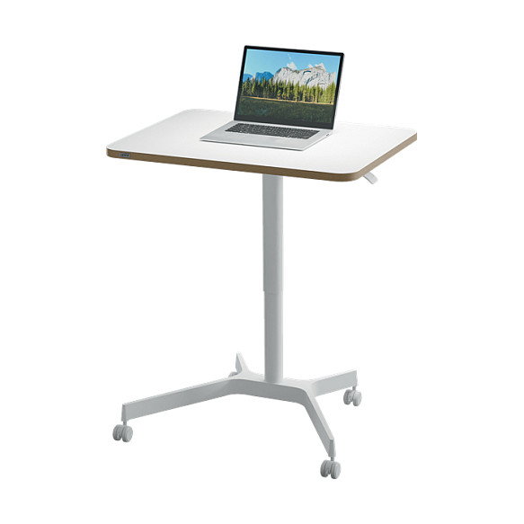 LEITZ Mesa Ergo Elevable Neumática Blanca
