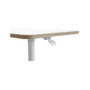 LEITZ Mesa Ergo Elevable Neumática Blanca