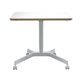 LEITZ Mesa Ergo Elevable Neumática Blanca