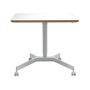 LEITZ Mesa Ergo Elevable Neumática Blanca