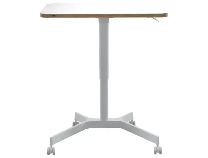 LEITZ Mesa Ergo Elevable Neumática Blanca